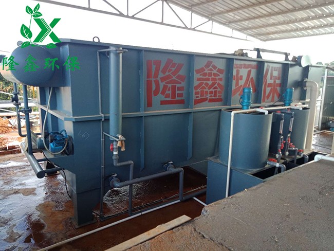 湖南省大型养猪场污水处理设备现场展示