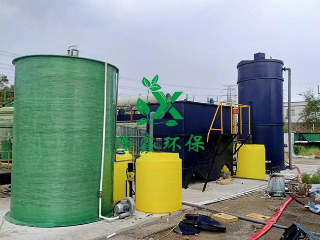 河南工业和生活综合污水处理设备现场展示