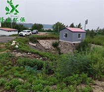 每天600m³/200m³的生活污水处理设计现场